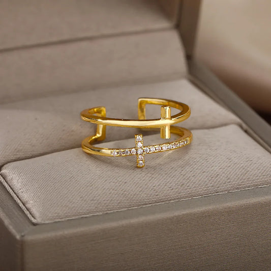 Cross Rings for Women
