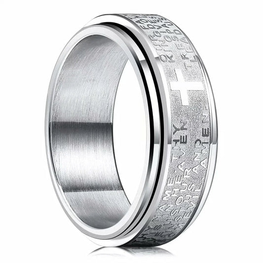 Stainless Steel Anxiety Rings