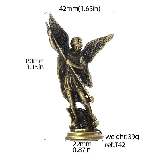 Christian Saint Michael Figurine