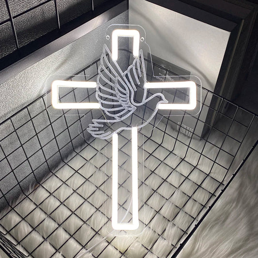 Cross Neon Sign