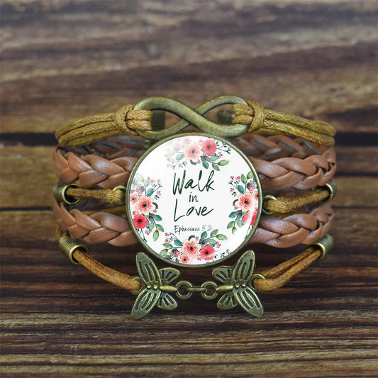 Bible Verse Bracelet – Religious Jewelry for Men & Women