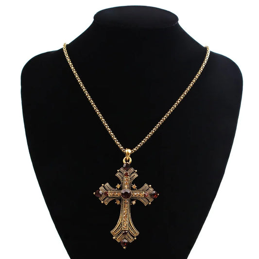 Cross Adjustable Bail Pendant – Minimalist Christian Jewelry Symbol of Faith