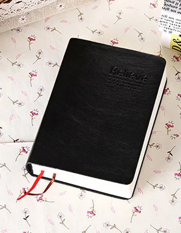 Vintage Thick Leather Bible Notebook