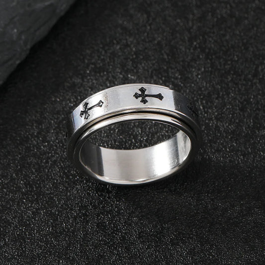 Rotatable Metal Cross Ring