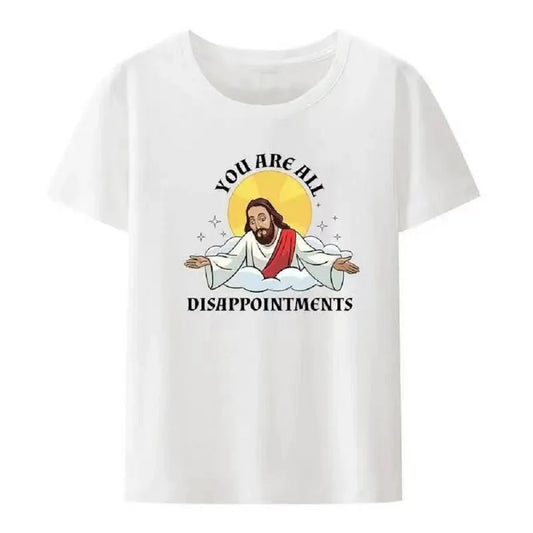 “I’ll Be Back” Funny Jesus T-Shirt – Christian Y2K Streetwear for Men & Women